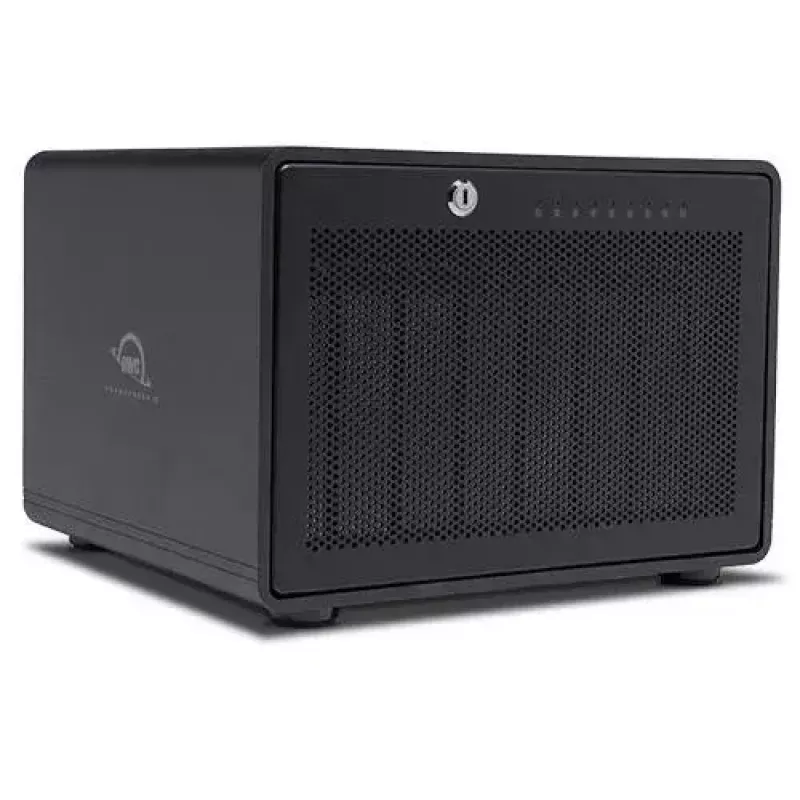 OWC ThunderBay 8 Schijven-array Desktop Zwart 8 Schijven HDD SSD