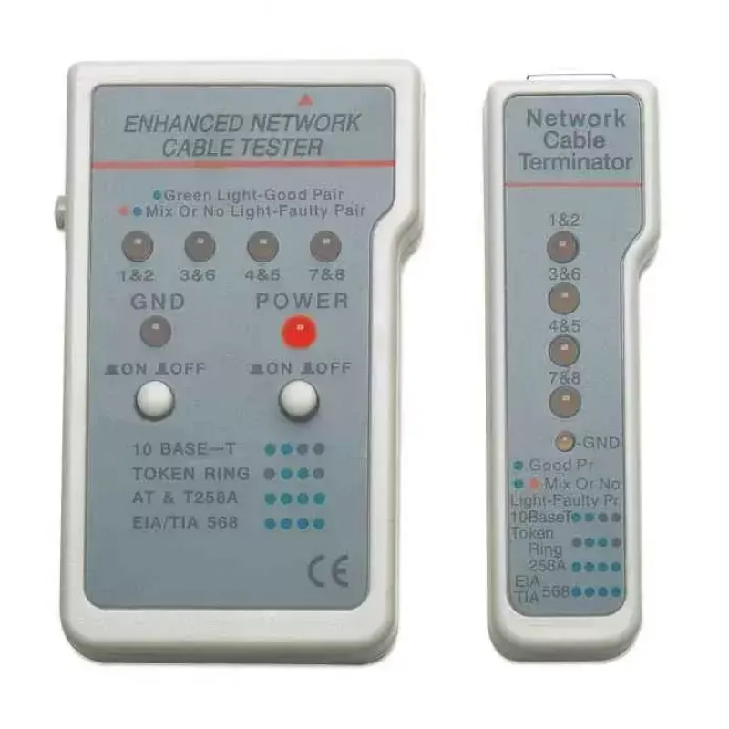 Intellinet Multifunctionele Kabeltester, RJ-45 en RJ-11, UTP/STP/FTP, afgeschermd en onafgeschermd