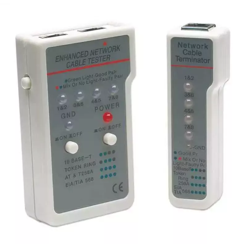 Intellinet Multifunctionele Kabeltester, RJ-45 en RJ-11, UTP/STP/FTP, afgeschermd en onafgeschermd