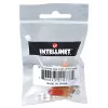 Intellinet Keystone Jack, Cat6, UTP, Punch-down, Oranje