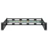 Intellinet 716345 in diepte verstelbare 19-inch DIN-railhouder, 2U