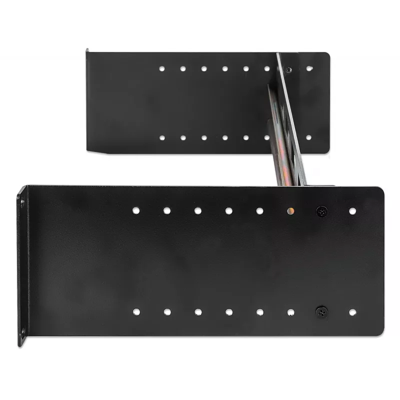Intellinet 716345 in diepte verstelbare 19-inch DIN-railhouder, 2U
