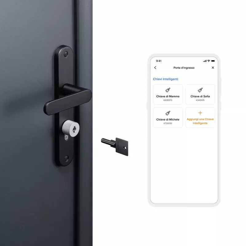 Smart-lock-sleutel Netatmo NDL-K1U 58 mm Breedte 23 mm Diepte 20 g Gewicht