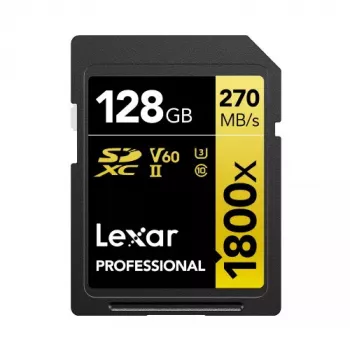 Geheugenkaart Lexar 128 GB SDXC UHS-II LSD1800128G-BNNNG