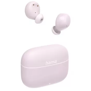 Hama Freedom Buddy II Headset True Wireless Stereo (TWS) in-ear bellen/muziek Bluetooth roze