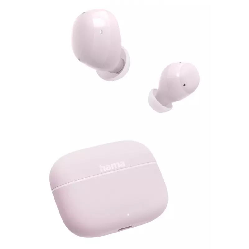 Hama Freedom Buddy II Headset True Wireless Stereo (TWS) in-ear bellen/muziek Bluetooth roze