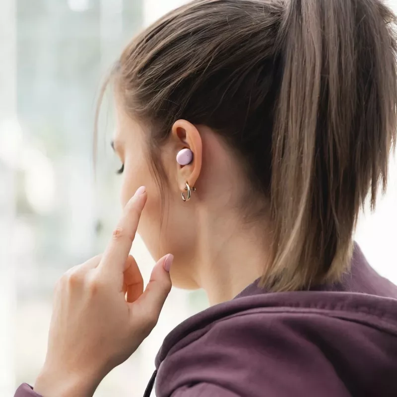 Hama Freedom Buddy II Headset True Wireless Stereo (TWS) in-ear bellen/muziek Bluetooth roze