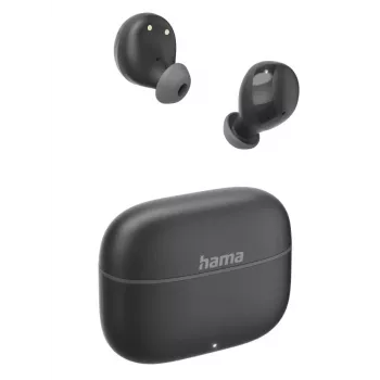 Hama Freedom Buddy II Headset True Wireless Stereo (TWS) in-ear bellen/muziek Bluetooth zwart