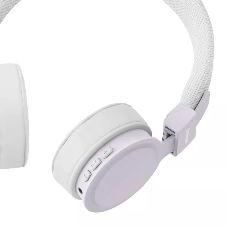 Hama Freedom Lit III Headset draadloos hoofdband bellen/muziek USB Type-C Bluetooth paars, wit
