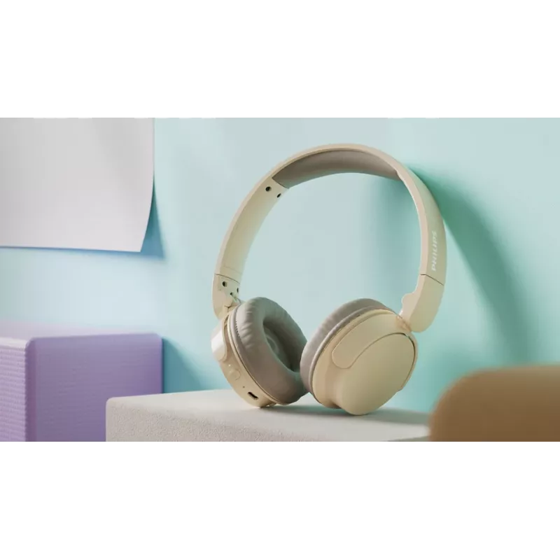 Philips TAH3209BG/00 Koptelefoon/Headset draadloos hoofdband bellen/muziek Bluetooth beige