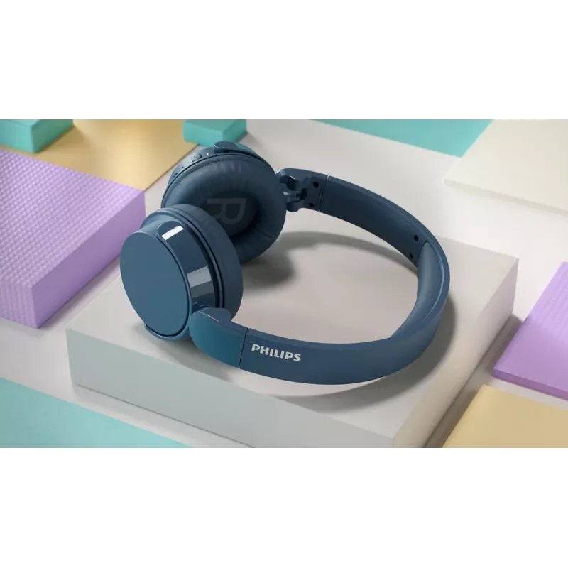 Philips 4000-serie TAH4209BL/00 Koptelefoon/Headset draadloos hoofdband bellen/muziek Bluetooth blauw