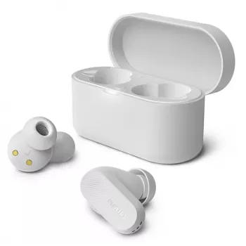 Philips 3000-serie TAT3509WT/00 Koptelefoon/Headset True Wireless Stereo (TWS) in-ear bellen/muziek Bluetooth wit
