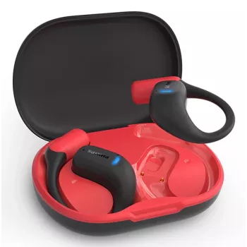 Philips 6000-serie TAA6709BK/00 Koptelefoon/Headset True Wireless Stereo (TWS) ear-hook sport Bluetooth zwart, rood
