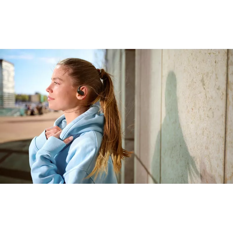 Philips 6000-serie TAA6709BK/00 Koptelefoon/Headset True Wireless Stereo (TWS) ear-hook sport Bluetooth zwart, rood