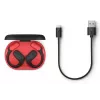 Philips 6000-serie TAA6709BK/00 Koptelefoon/Headset True Wireless Stereo (TWS) ear-hook sport Bluetooth zwart, rood