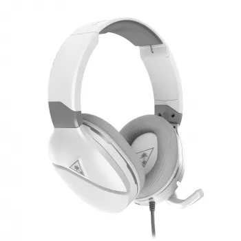 Turtle Beach Recon 200 wit Gen 2 bedrade versterkte gaming-headset – PS4, PS5, Xbox Series X|S, One en pc