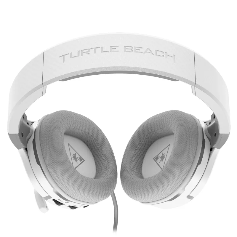 Turtle Beach Recon 200 wit Gen 2 bedrade versterkte gaming-headset – PS4, PS5, Xbox Series X|S, One en pc