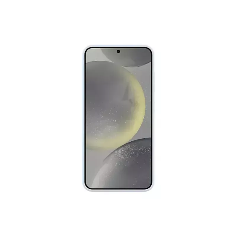 Hoesje Samsung Galaxy S24 lichtblauw monochromatisch desktopstandaard