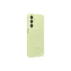 Samsung EF-OA256TMEGWW hoesje met kaartsleuf voor Galaxy A25 5G, TPU, limoengroen
