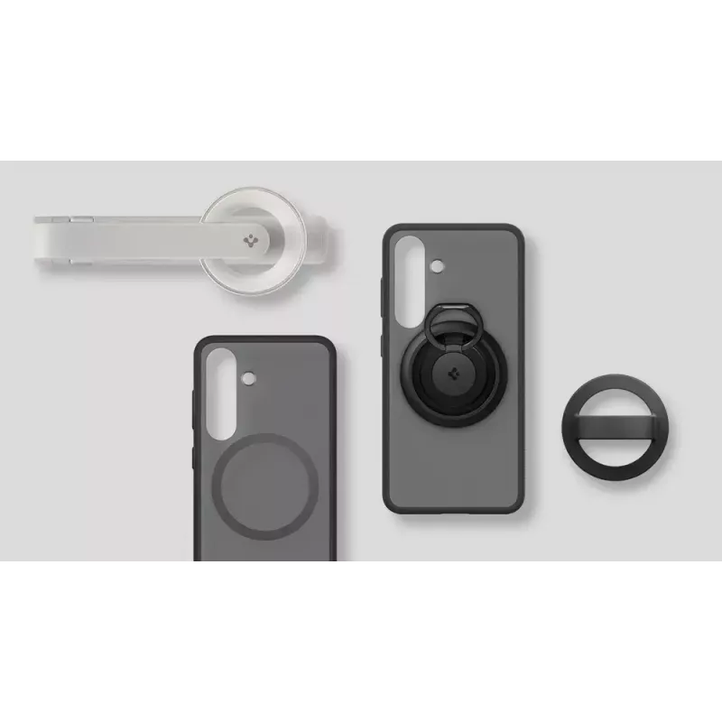 Samsung GP-FPS931PGBJW Capella hoesje met magneet voor Galaxy S25, vorstzwart
