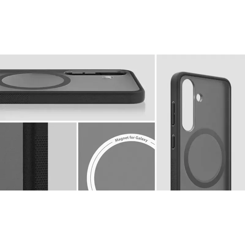 Samsung GP-FPS931PGBJW Capella hoesje met magneet voor Galaxy S25, vorstzwart