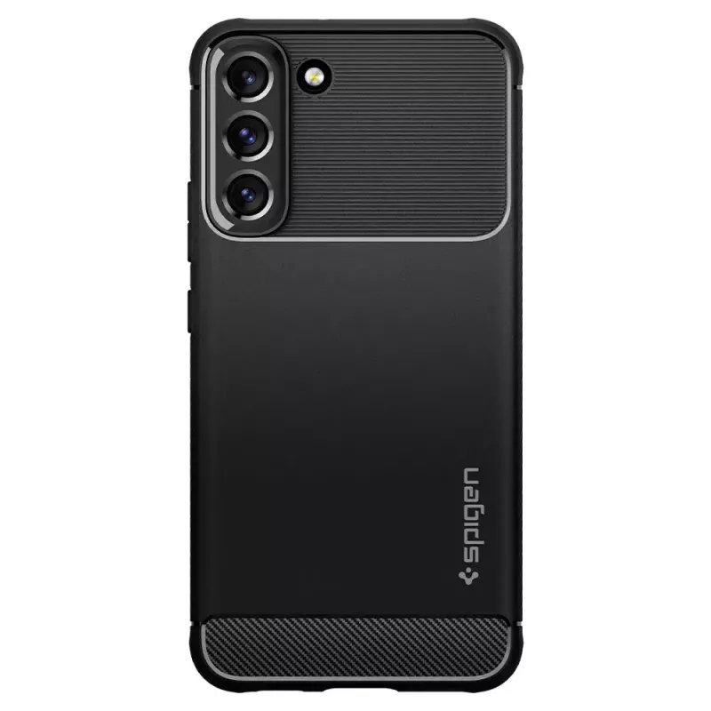 Spigen Rugged Armor telefoonhoesje zwart Galaxy S22 6,1 inch
