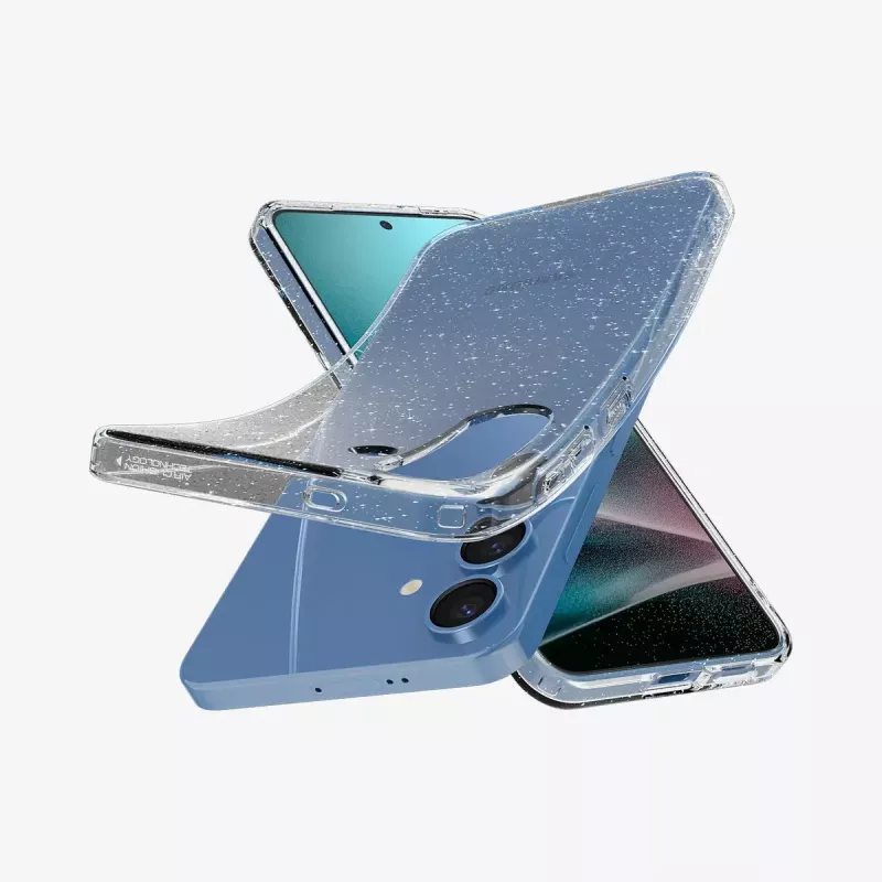 Cover Spigen Galaxy S25 Liquid Crystal Glitter Transparant