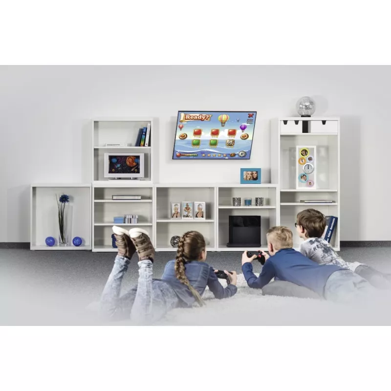 Hama 00118069 tv-muurbeugel/bureaustandaard zwart
