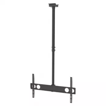 Manhattan plafondbeugel voor tv's & monitoren, voor schermen: 37 inch tot 75 inch, verstelbare hoogte: 105-156 cm, VESA-compatibiliteit: alle tussen 200x200 en 800x400mm - controleer de afmetingen van de vier bevestigingsgaten aan de achterkant van het scherm om te controleren of deze past, max. 50kg, LFD, houder