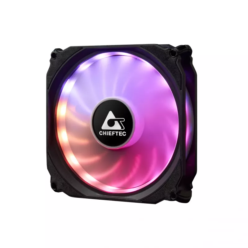 Chieftec CF-3012-RGB computerkoelsysteem computerbehuizing ventilator 12 cm zwart