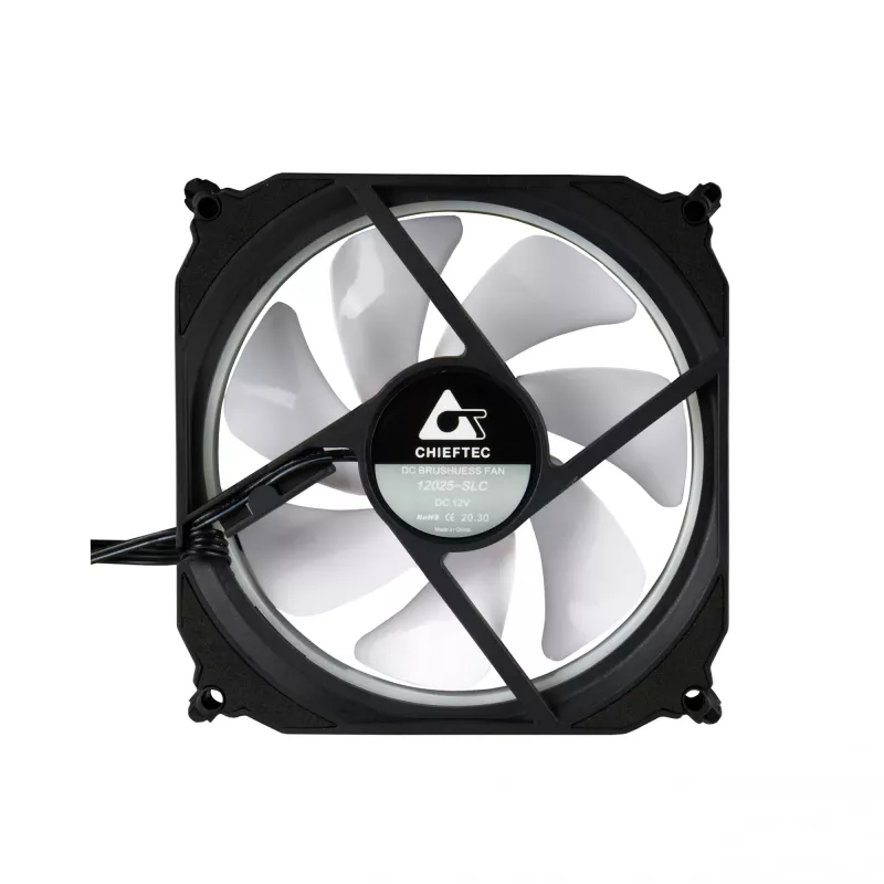 Chieftec CF-3012-RGB computerkoelsysteem computerbehuizing ventilator 12 cm zwart