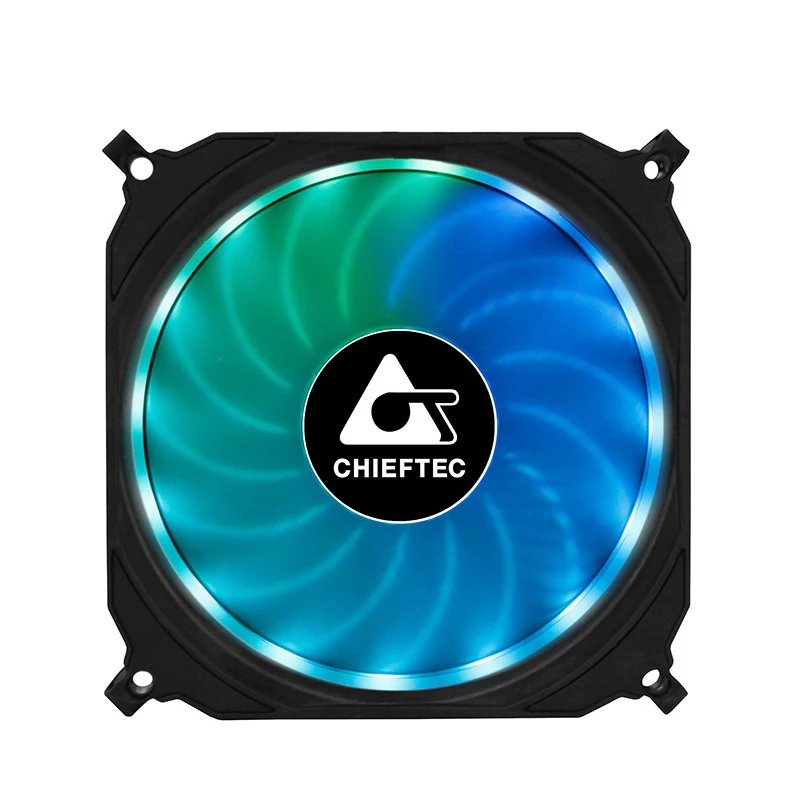 Chieftec CF-1225RGB computerkoelsysteem computerbehuizing ventilator 12 cm zwart