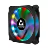 Chieftec CF-1225RGB computerkoelsysteem computerbehuizing ventilator 12 cm zwart