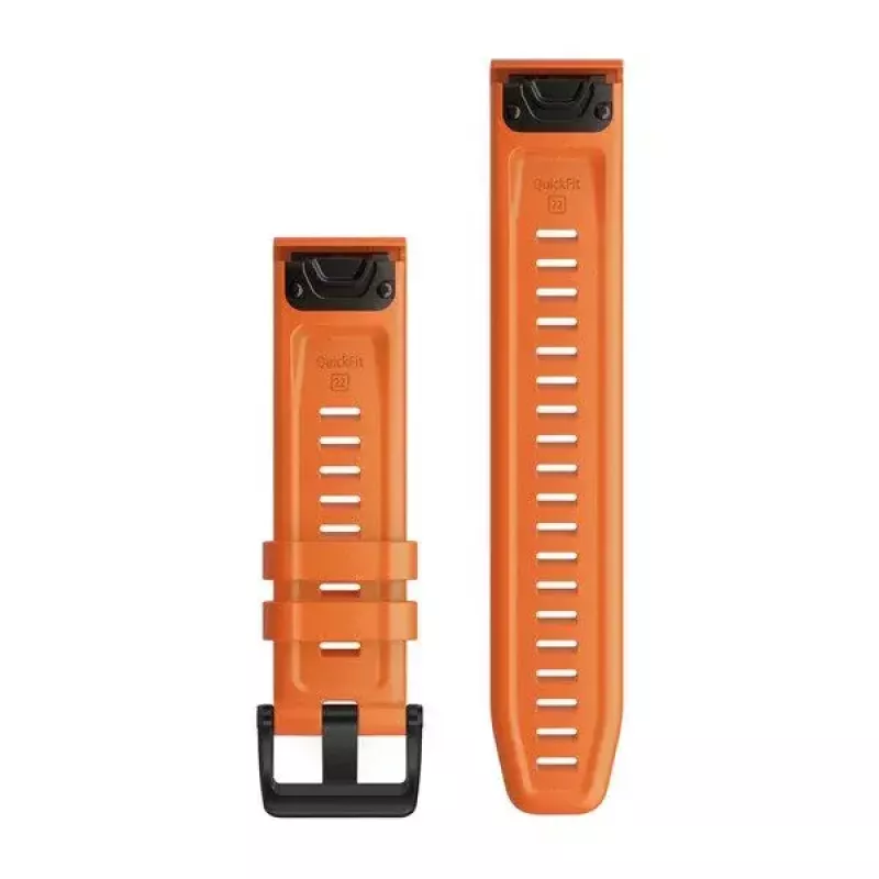 Band Garmin QuickFit 22 oranje siliconen