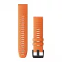 Band Garmin QuickFit 22 oranje siliconen