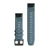 Band Garmin QuickFit 22 blauw siliconen