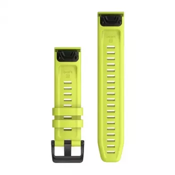 Band Garmin QuickFit 22 geel siliconen