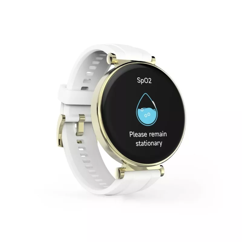Hama 7000 smartwatch, 1,32 inch AMOLED, goud (00178622)