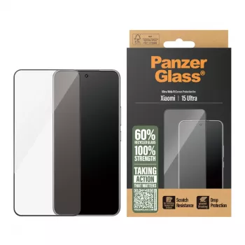 PanzerGlass displayscherm Xiaomi 15 Ultra Ultra-Wide Fit krasvast stootvast