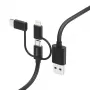 Hama 00201536 USB-kabel USB 2.0 1,5 m USB A USB C zwart