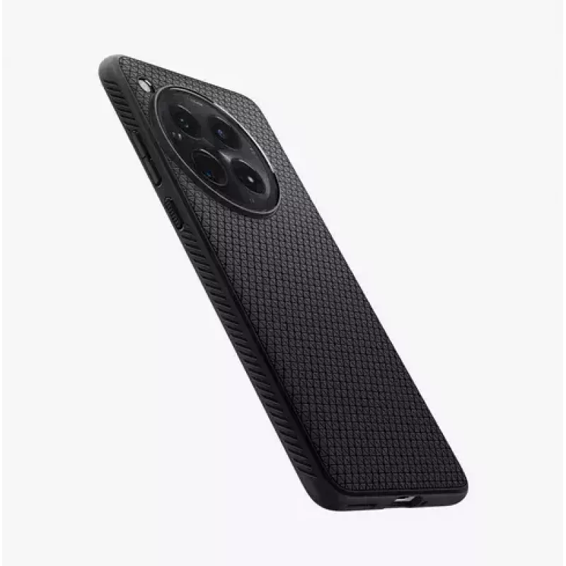 Spigen OnePlus 12 Liquid Air matzwart hoesje 17,3 cm
