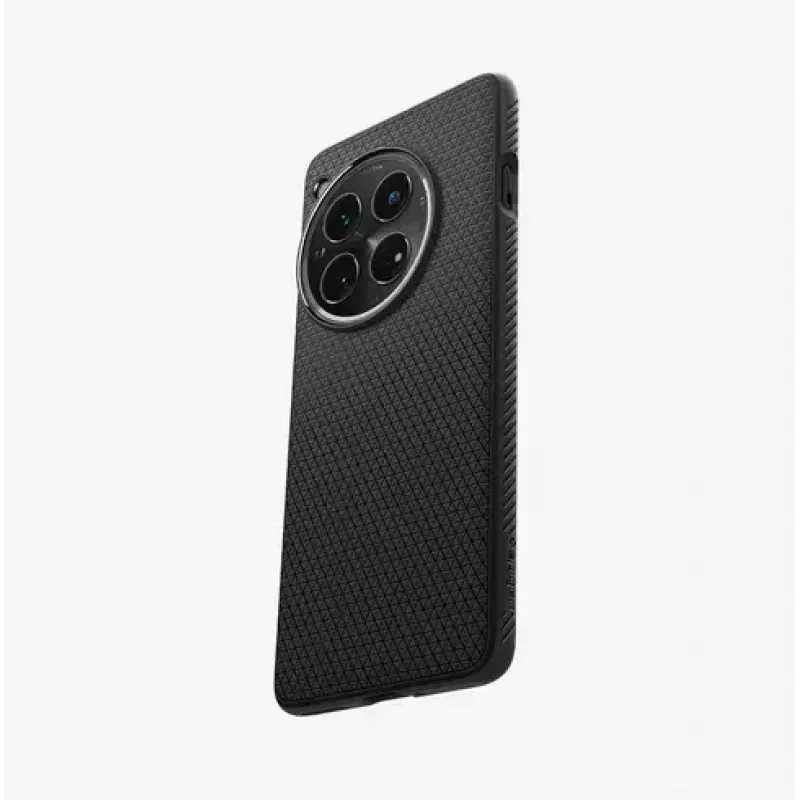 Spigen OnePlus 12 Liquid Air matzwart hoesje 17,3 cm