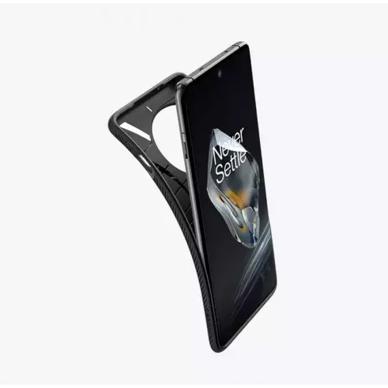 Spigen OnePlus 12 Liquid Air matzwart hoesje 17,3 cm