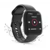 Smartwatch HAMA 4000 square zwart — HAMA 4000 square, zwarte smartwatch