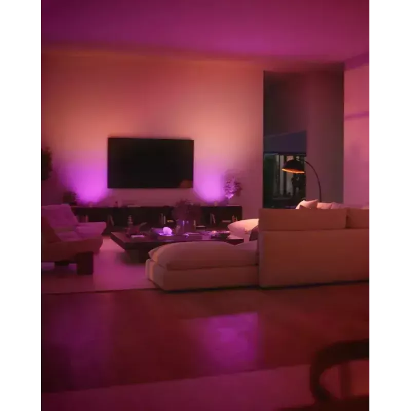 Philips Hue White and Colour Ambience Starterset: 3 GU10-lampen + dimschakelaar + Bridge Pro