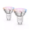 Philips Hue White and colour ambience Essential GU10 – smarte spot – 345 lm – 4,7 W – 2-pack