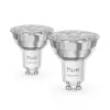 Philips Hue White and colour ambience Essential GU10 – smarte spot – 345 lm – 4,7 W – 2-pack