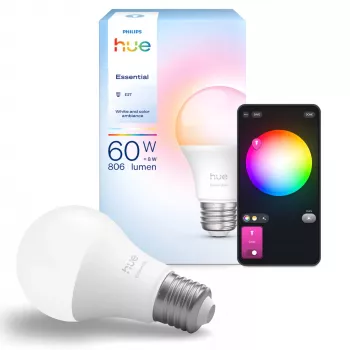 Philips Hue White and colour ambience Essential A60 – E27-smartlamp – 806 lm – 8W