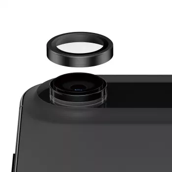 PanzerGlass Hoops Ceramic II camera-objectiefbescherming iPhone Air krasvast stootvast zwart
