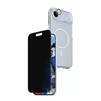 Beschermhoes PanzerGlass CARE voor iPhone 17 Air — Privacy 3-in-1